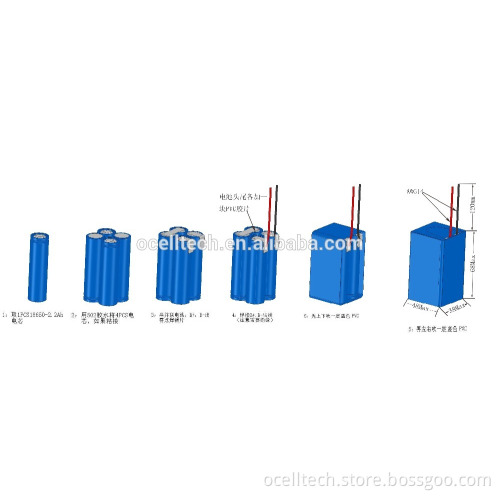 DIY lithium battery packs BMS internal